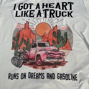 I Got A Heart Like A Truck Small Arizona T-Shirt